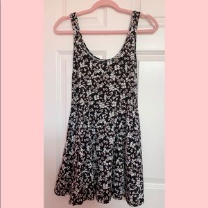 Black Floral Sundress